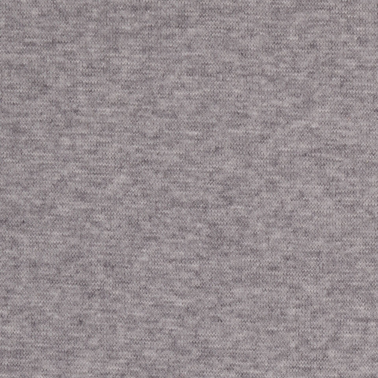 Heike-Melange, Bündchen "meliert, herllgrau"