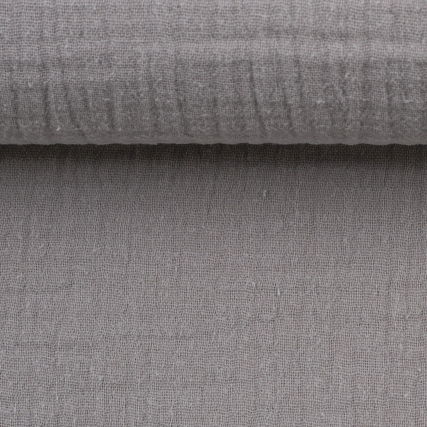 Musselin "uni, grau"