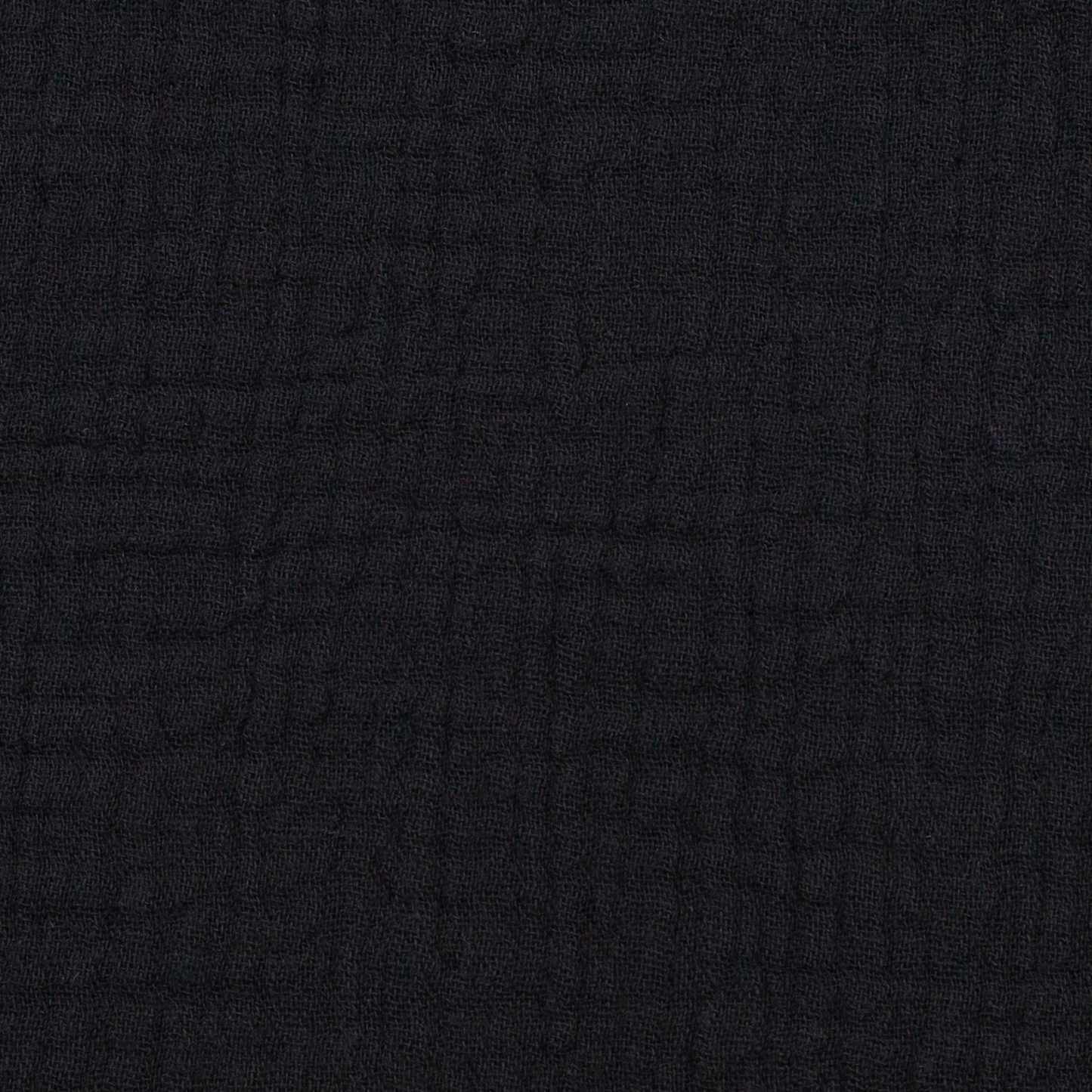 Musselin "uni, schwarz"