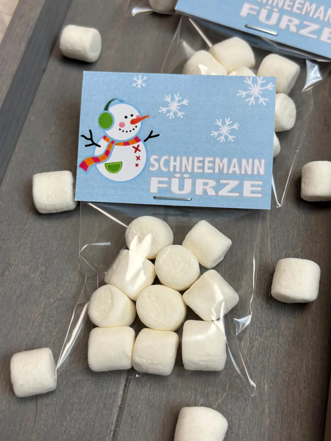 Schneemann Fürze
