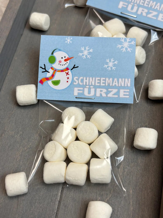 Schneemann Fürze