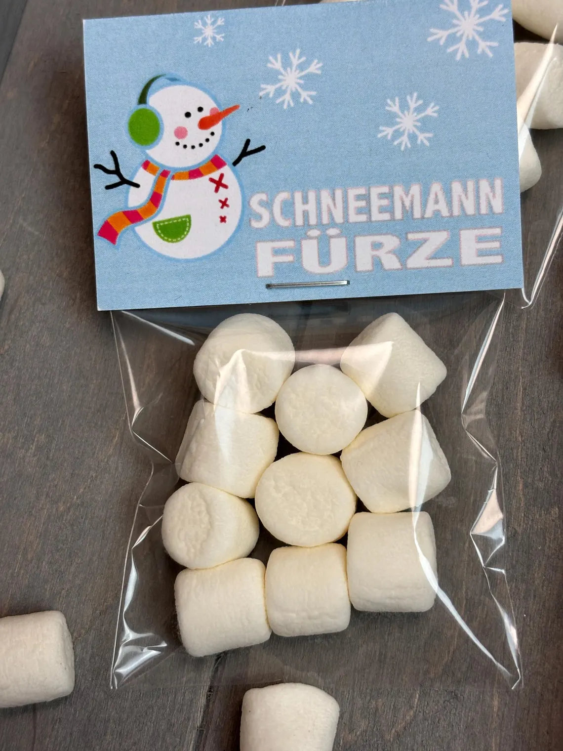 Schneemann Fürze