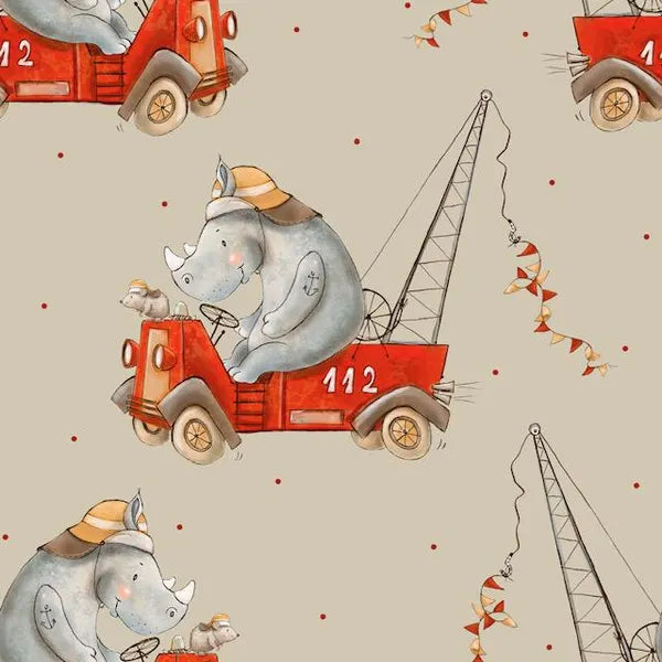 *Rhino bei der Feuerwehr*