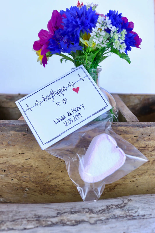 Herzklopfen to go – Marshmallow-Herzen