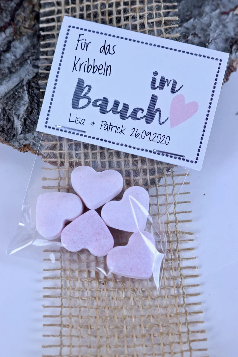 Brauseherzen – Das Kribbeln im Bauch