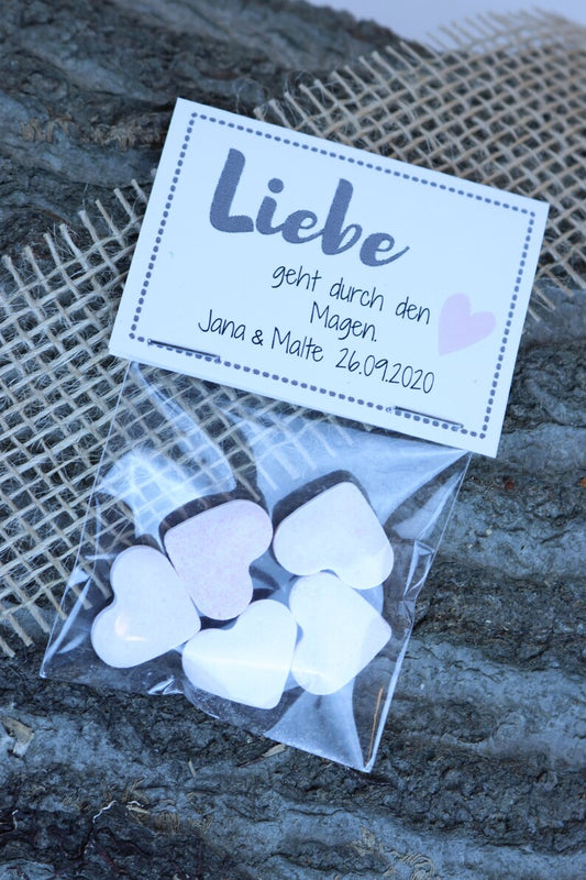 Brauseherzen – Liebe geht durch den Magen