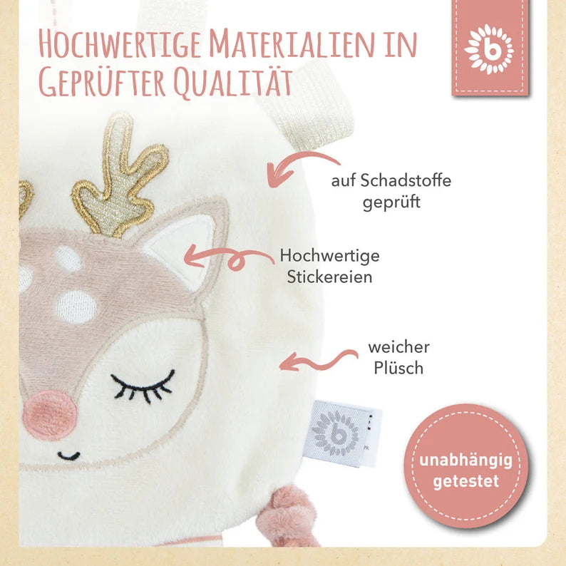 Knistertuch Reh Ella