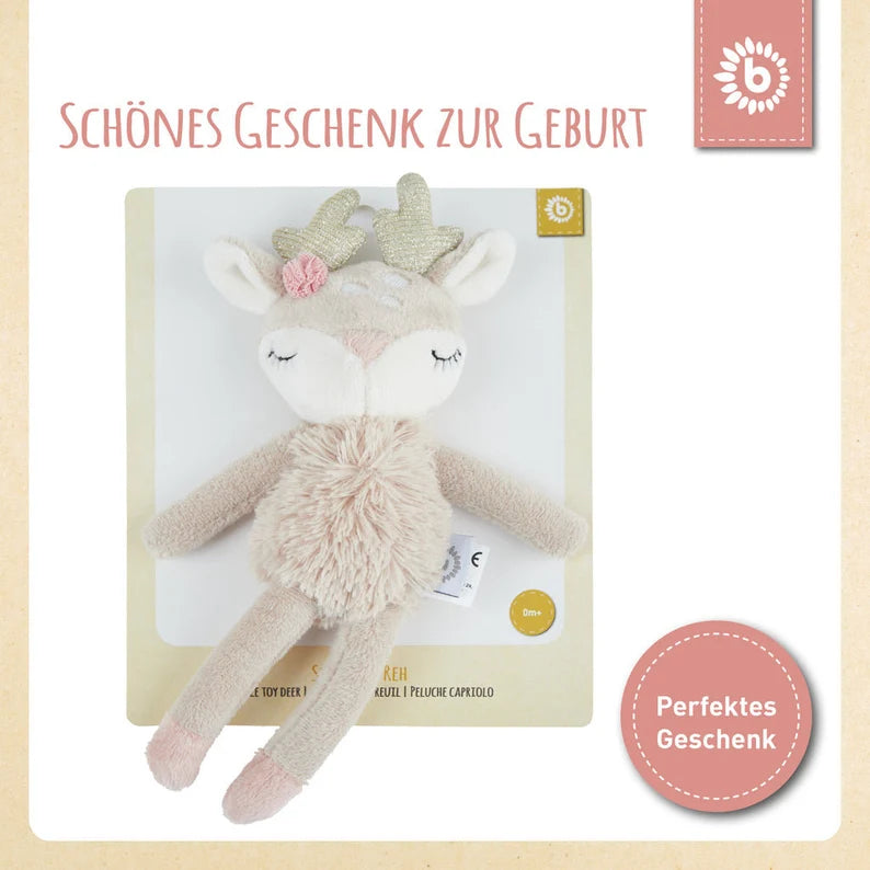 Spielfigur Reh Ella mit Rassel