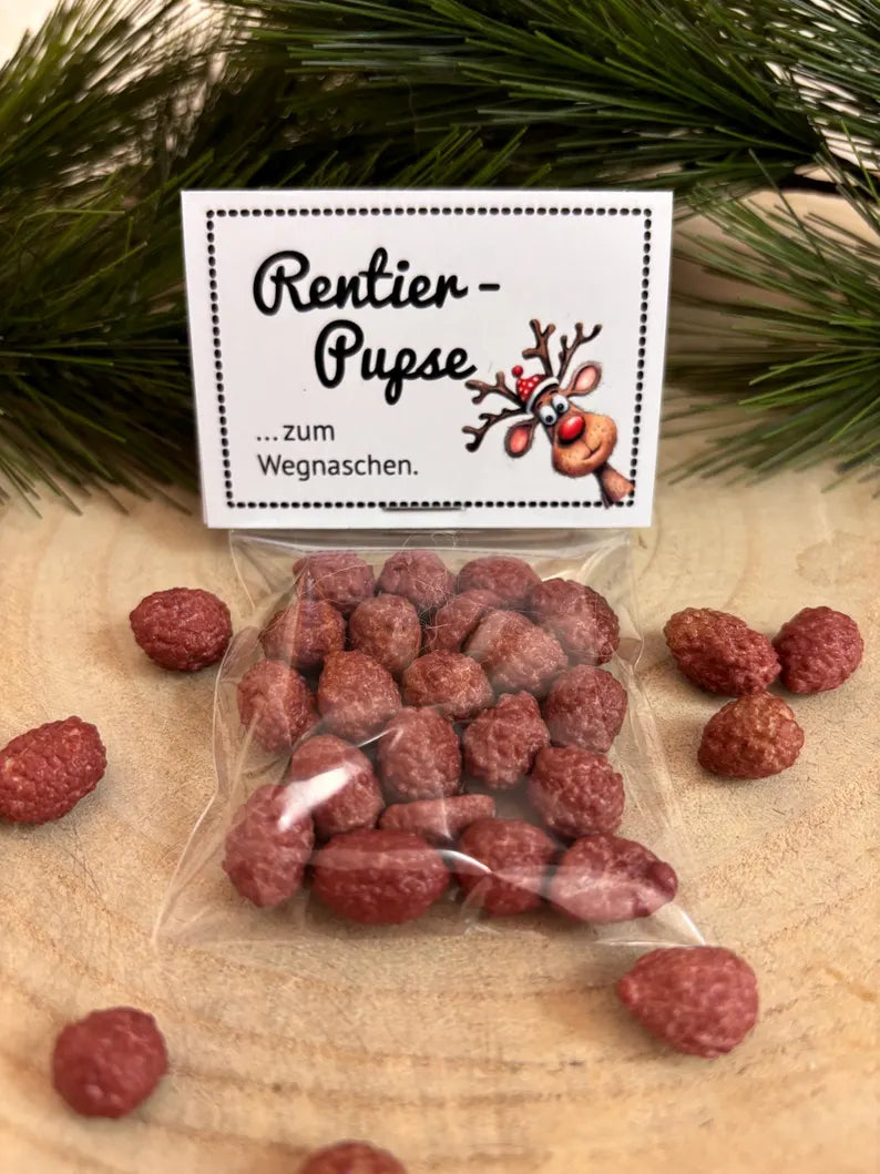 Rentier Pupse - im Tütchen