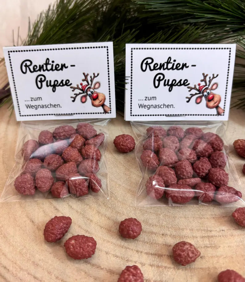 Rentier Pupse - im Tütchen