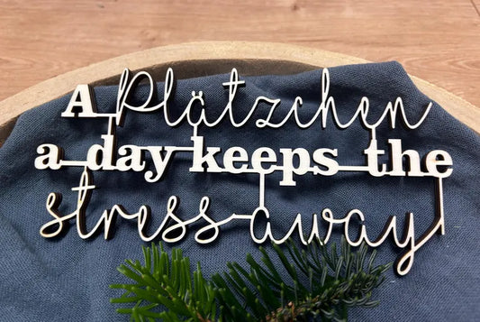 A Plätzchen a day keeps the stress away