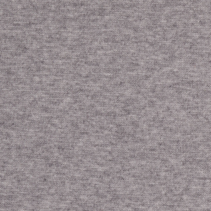 Heike-Melange, Bündchen "meliert, herllgrau"
