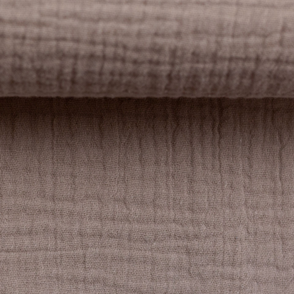 Musselin "uni, beige"