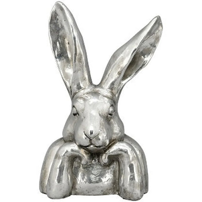Hasenkopf - groß - silber