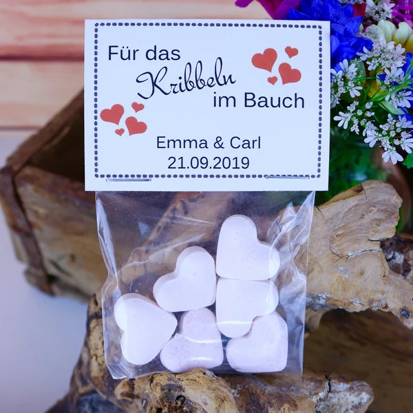 Brauseherzen – Das Kribbeln im Bauch