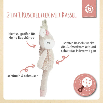 Spielfigur Reh Ella mit Rassel