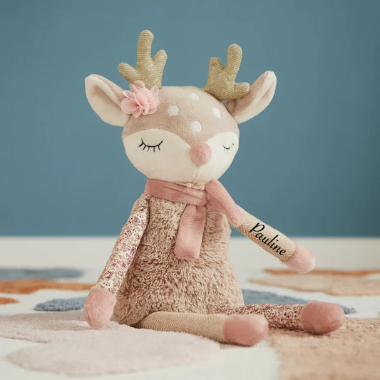 bedrucktes Kuscheltier Reh Ella